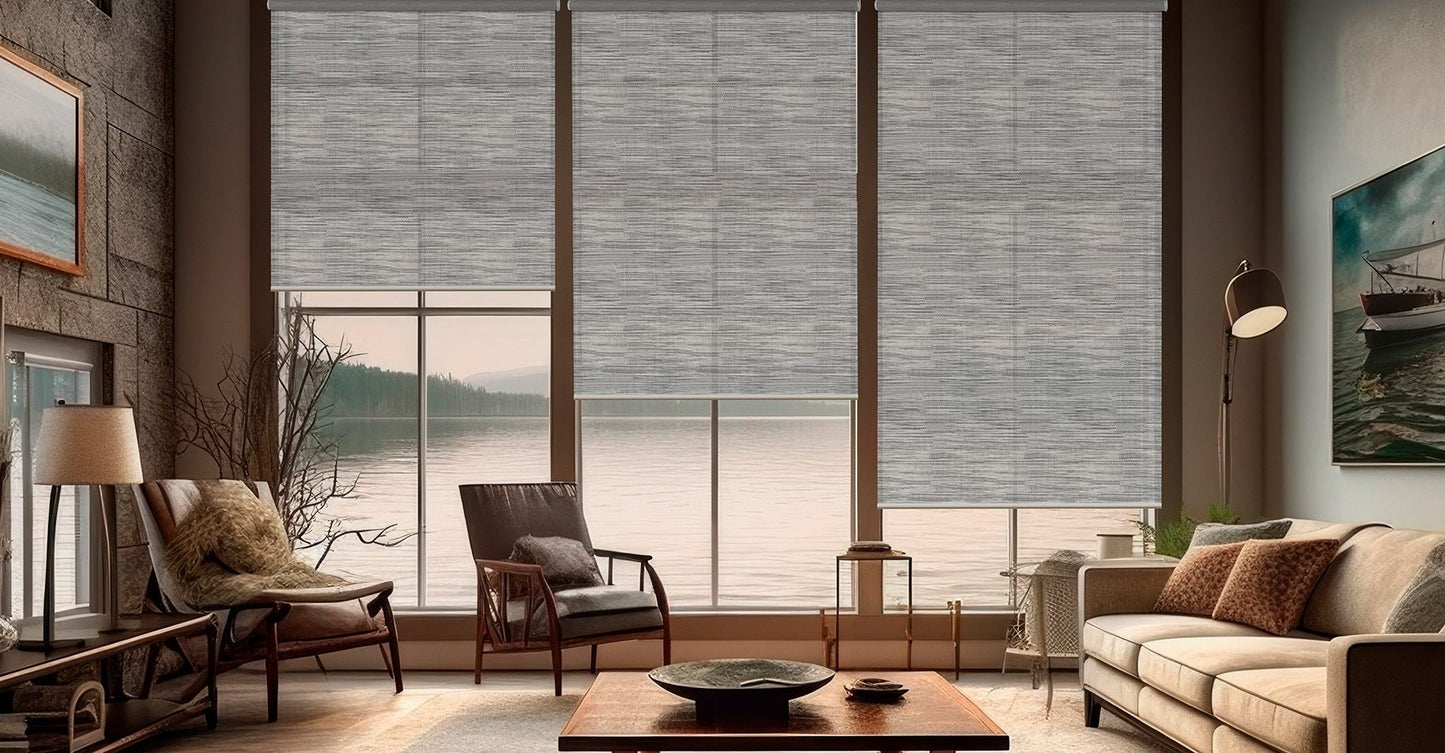 Custom Light Filtering Roller Shades